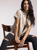 Fawn Shirt - Safari Stripe
