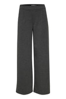 Kate Sus Long Wide Pant 2 - Dark Grey Melange