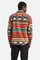 Bowery Arctic Stretch Fleece Flannel - Multi Blanket Stripe