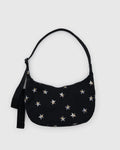Medium Nylon Crescent Bag - Stars