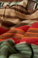 Bowery Arctic Stretch Fleece Flannel - Multi Blanket Stripe
