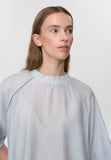 Kaia Short Sleeve Blouse - Cashmere Blue