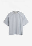 Kaia Short Sleeve Blouse - Cashmere Blue