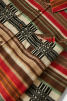 Bowery Arctic Stretch Fleece Flannel - Multi Blanket Stripe