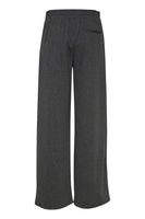Kate Sus Long Wide Pant 2 - Dark Grey Melange