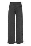 Kate Sus Long Wide Pant 2 - Dark Grey Melange
