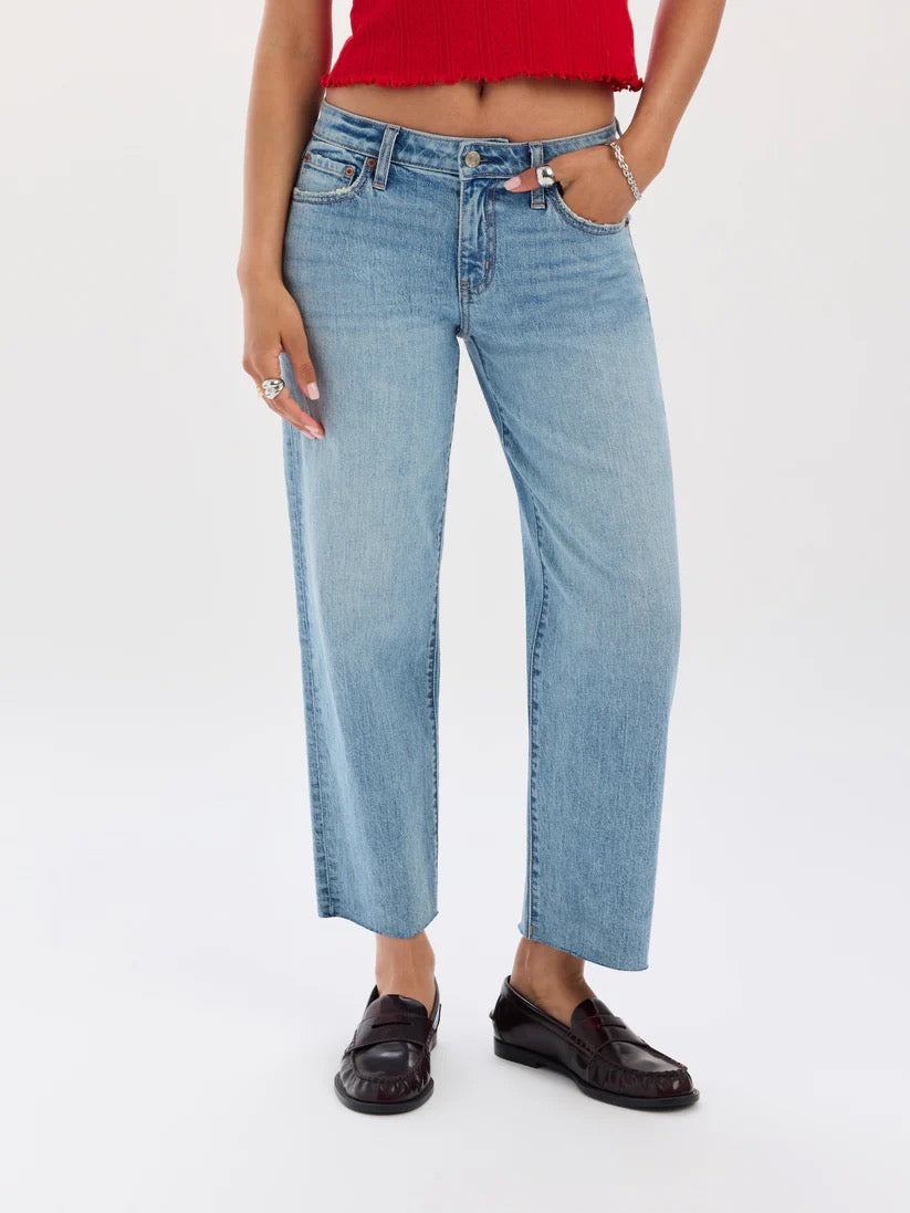 Keeper Low Rise Straight Crop - Obvious Vintage