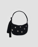 Small Nylon Crescent Bag - Stars