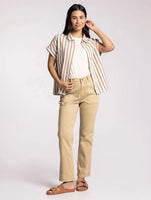 Fawn Shirt - Safari Stripe