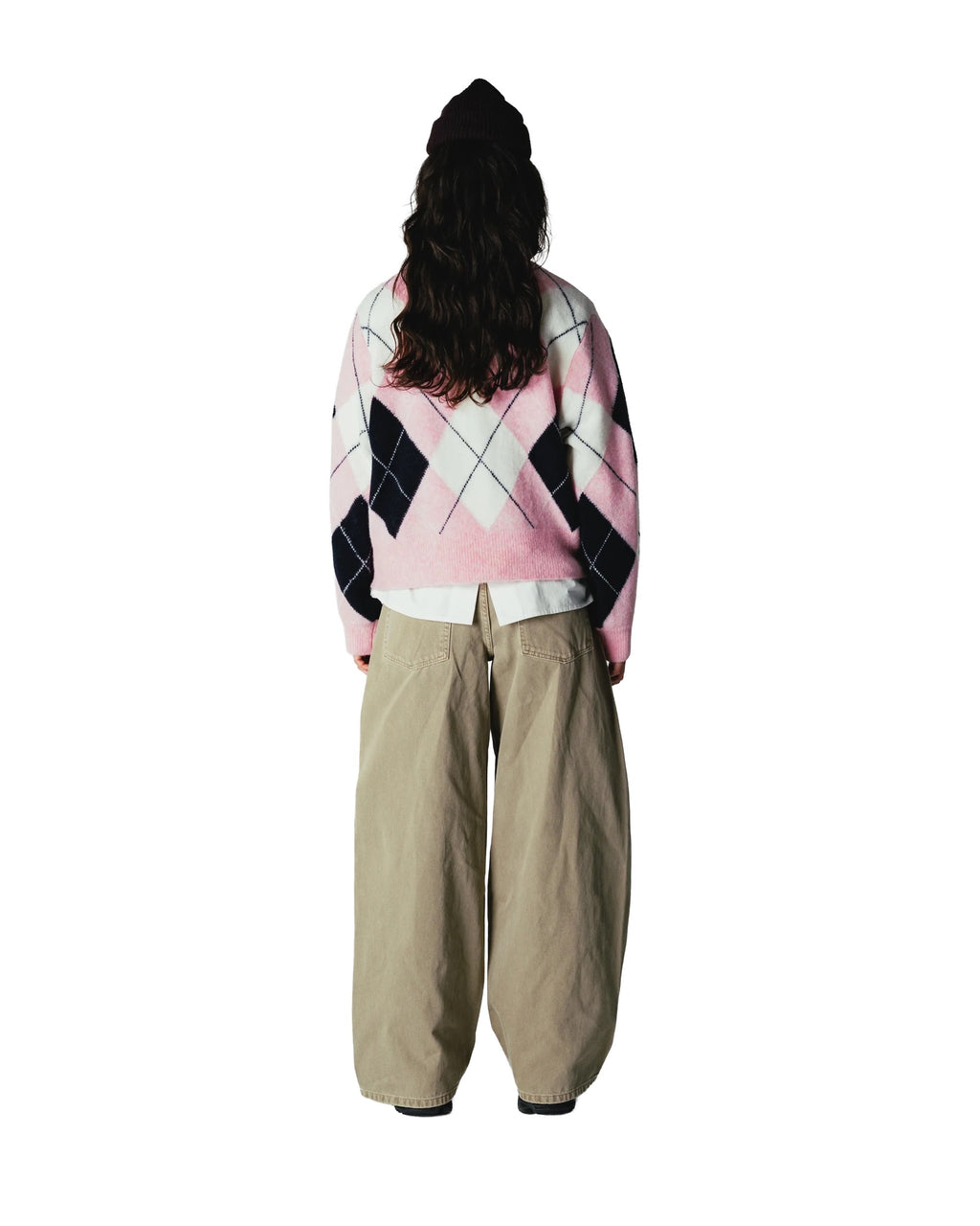 Fen Argyle Cardigan