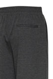 Kate Sus Long Wide Pant 2 - Dark Grey Melange