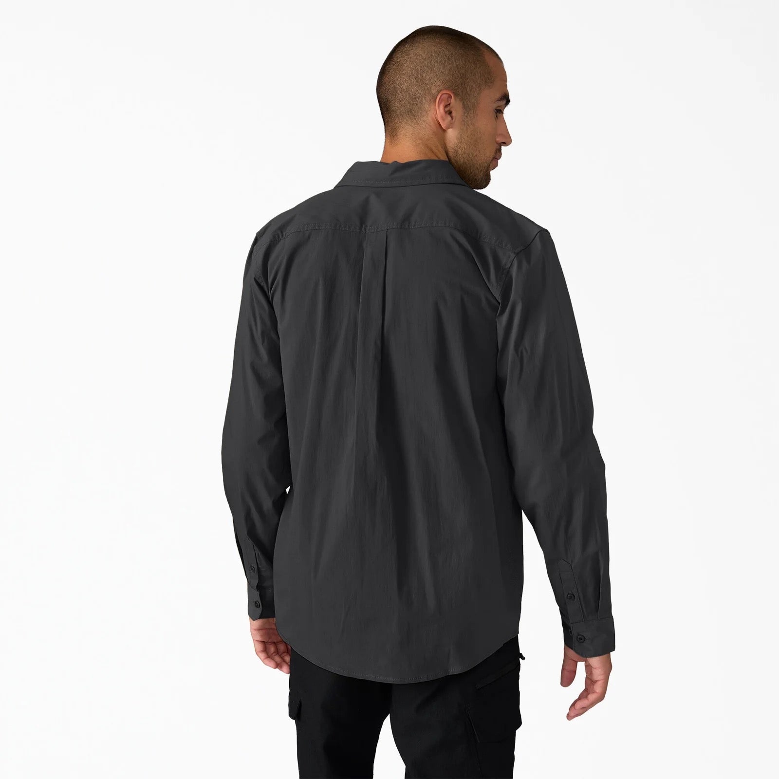 Tradebuilt Utility Workshirt Long Sleeve - Black