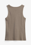 Lila Tank Top - Fossil