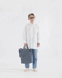 Zip Duck Bag - Blue Stripe
