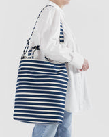 Zip Duck Bag - Blue Stripe