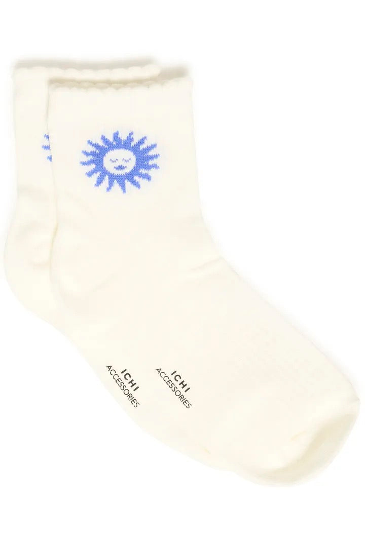 Cille Sock - Wedgewood