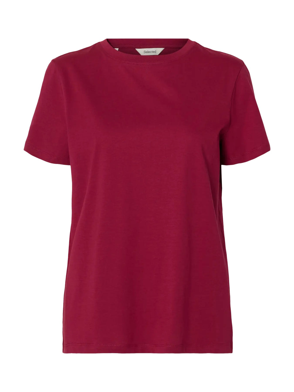 Essential Short Sleeve O Neck Tee - Anemone