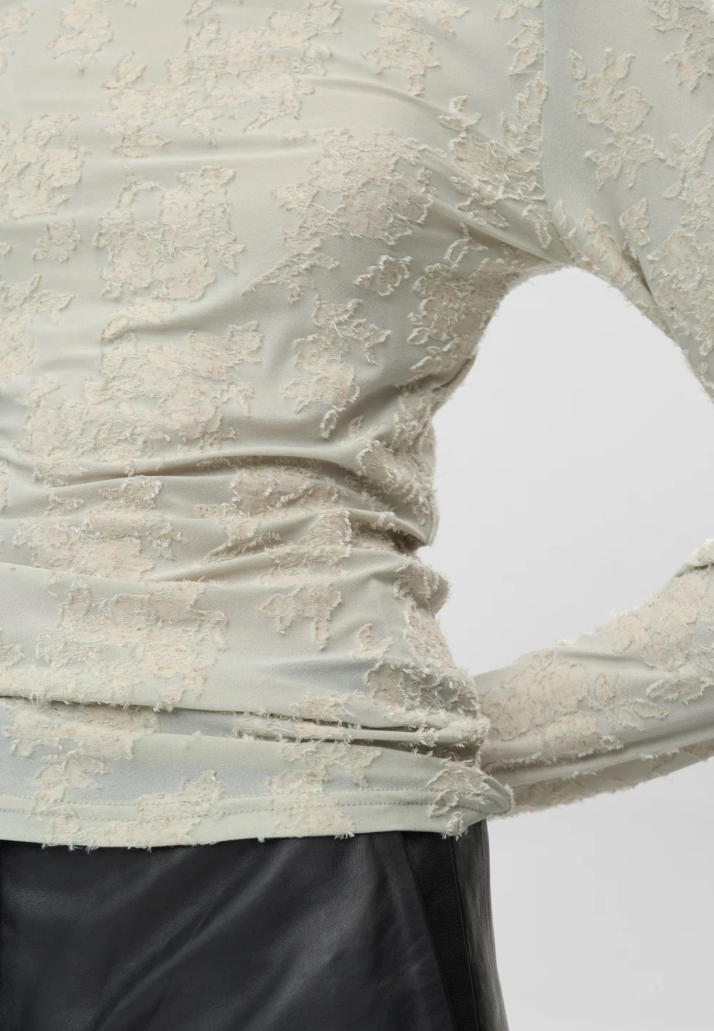 Pernilles Long Sleeve Top- Desert Sage