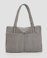 Cloud Carry On - Black & White Gingham