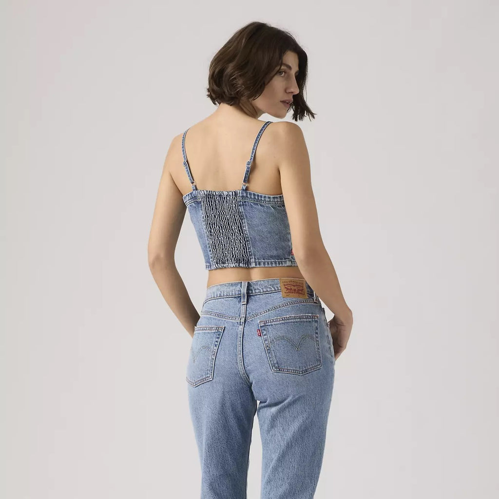 Jadine Denim Cami Tank - Twisted Stone