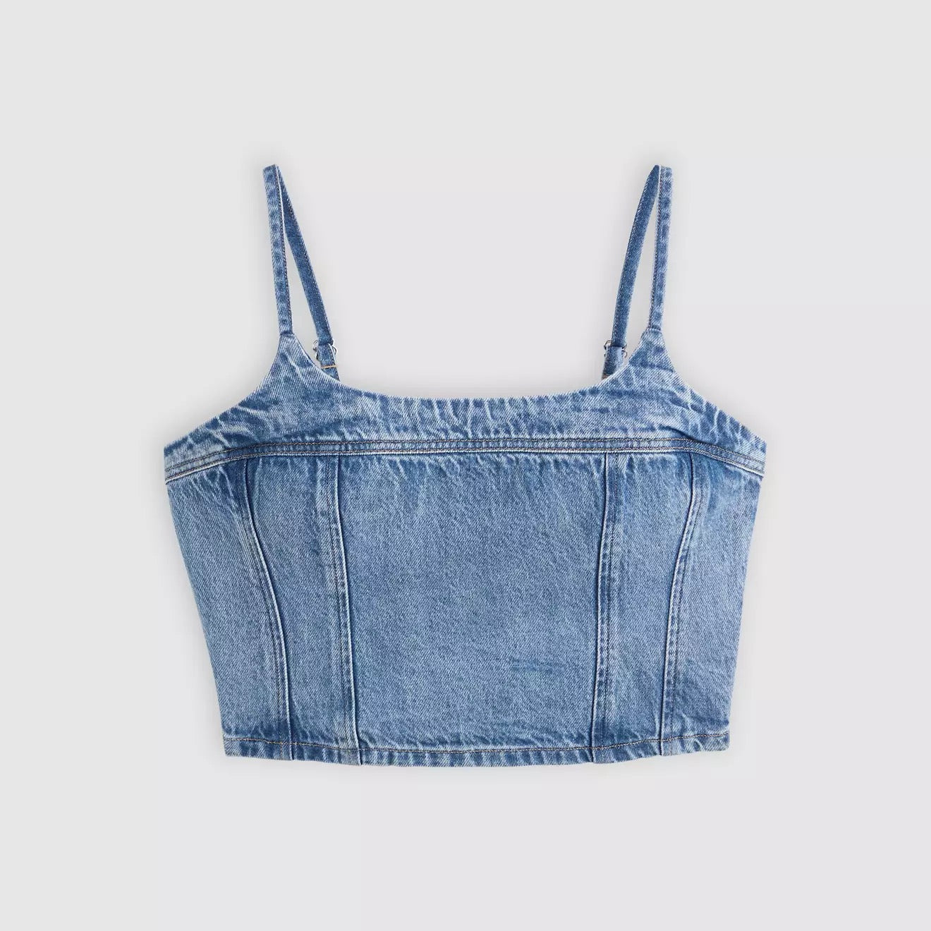 Jadine Denim Cami Tank - Twisted Stone