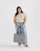 Cloud Carry On - Black & White Gingham