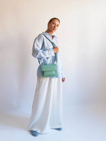 Cayman Pocket Structure Bag - Mint Green