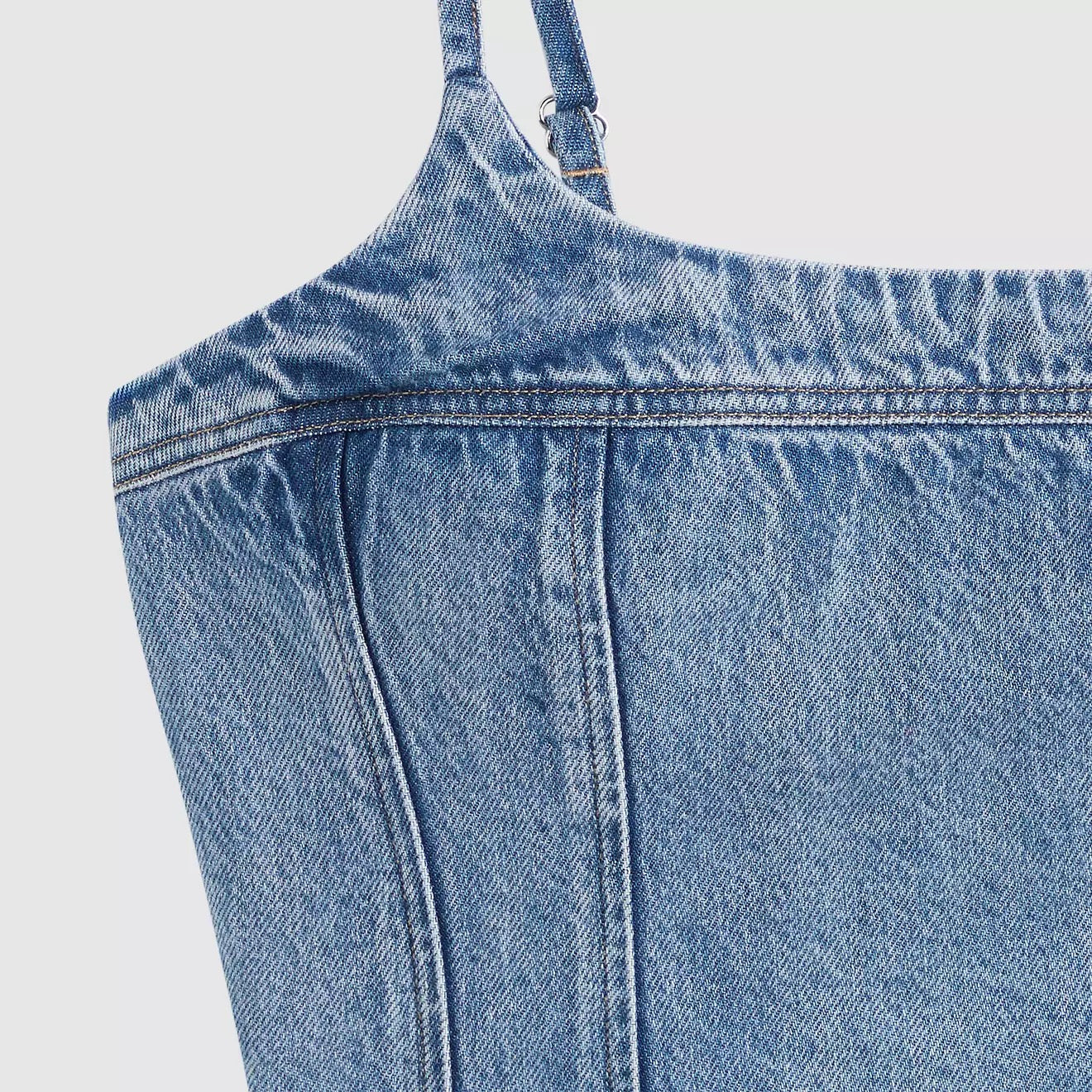Jadine Denim Cami Tank - Twisted Stone