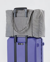 Cloud Carry On - Black & White Gingham