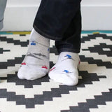 Gondola & Skier Mismatched Socks M