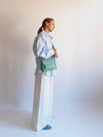 Cayman Pocket Structure Bag - Mint Green