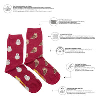 Owl Mismatched Socks