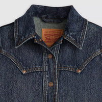 Riveted Trucker Jacket - Silver Lode