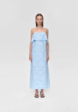 Aire Strap Dress - Cashmere Blue