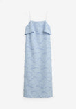 Aire Strap Dress - Cashmere Blue