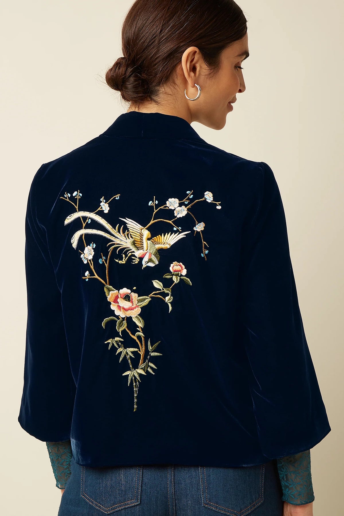 Noor Jacket Gamine - Evening Blue