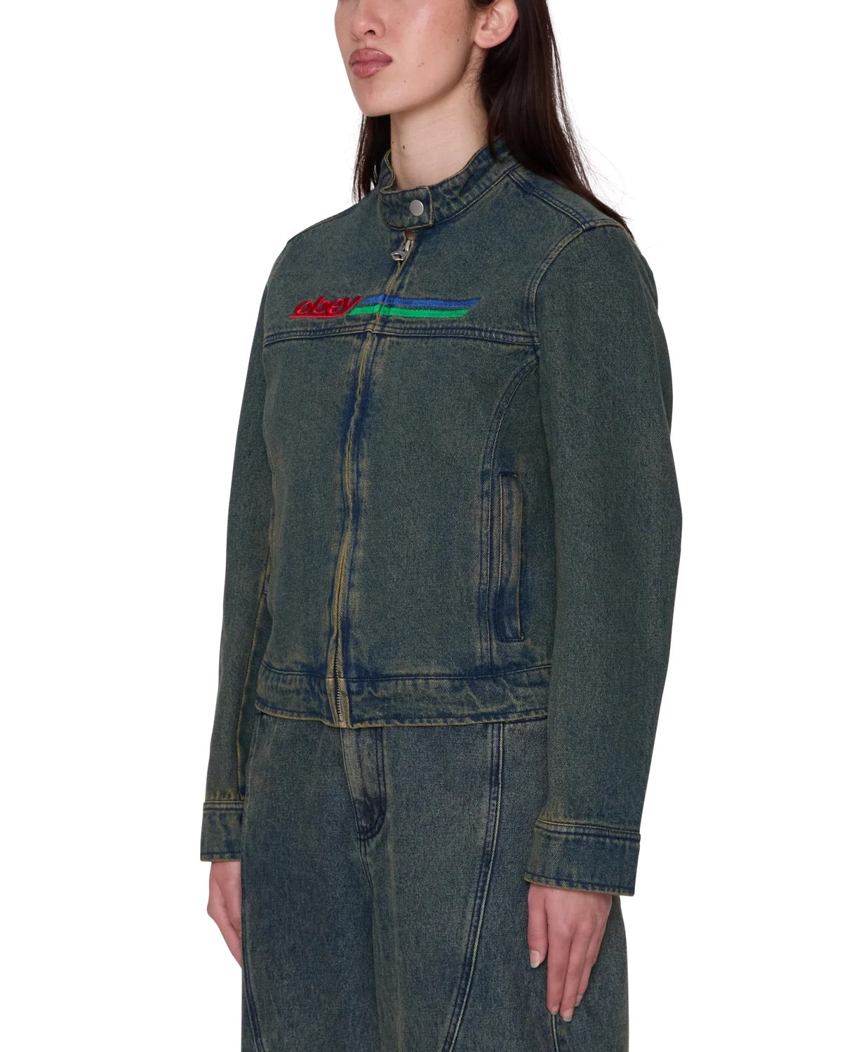 Rove Moto Jacket -Yellow Tint