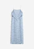 Aire Strap Dress - Cashmere Blue