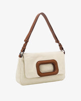 Esme Denim Bag - Pale Flax