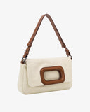 Esme Denim Bag - Pale Flax