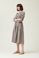 Smocked Bodice Dress - Natural