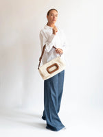 Esme Denim Bag - Pale Flax
