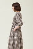 Smocked Bodice Dress - Natural