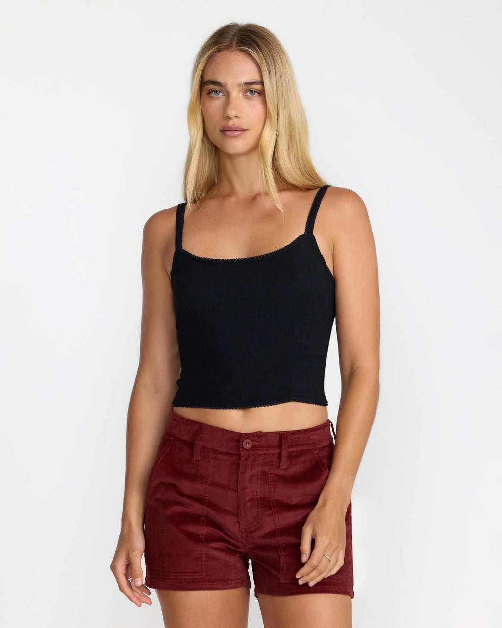 Madrid Tank Top - Black