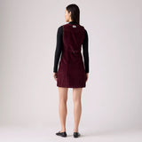 Vianna Vest Dress - Merlot