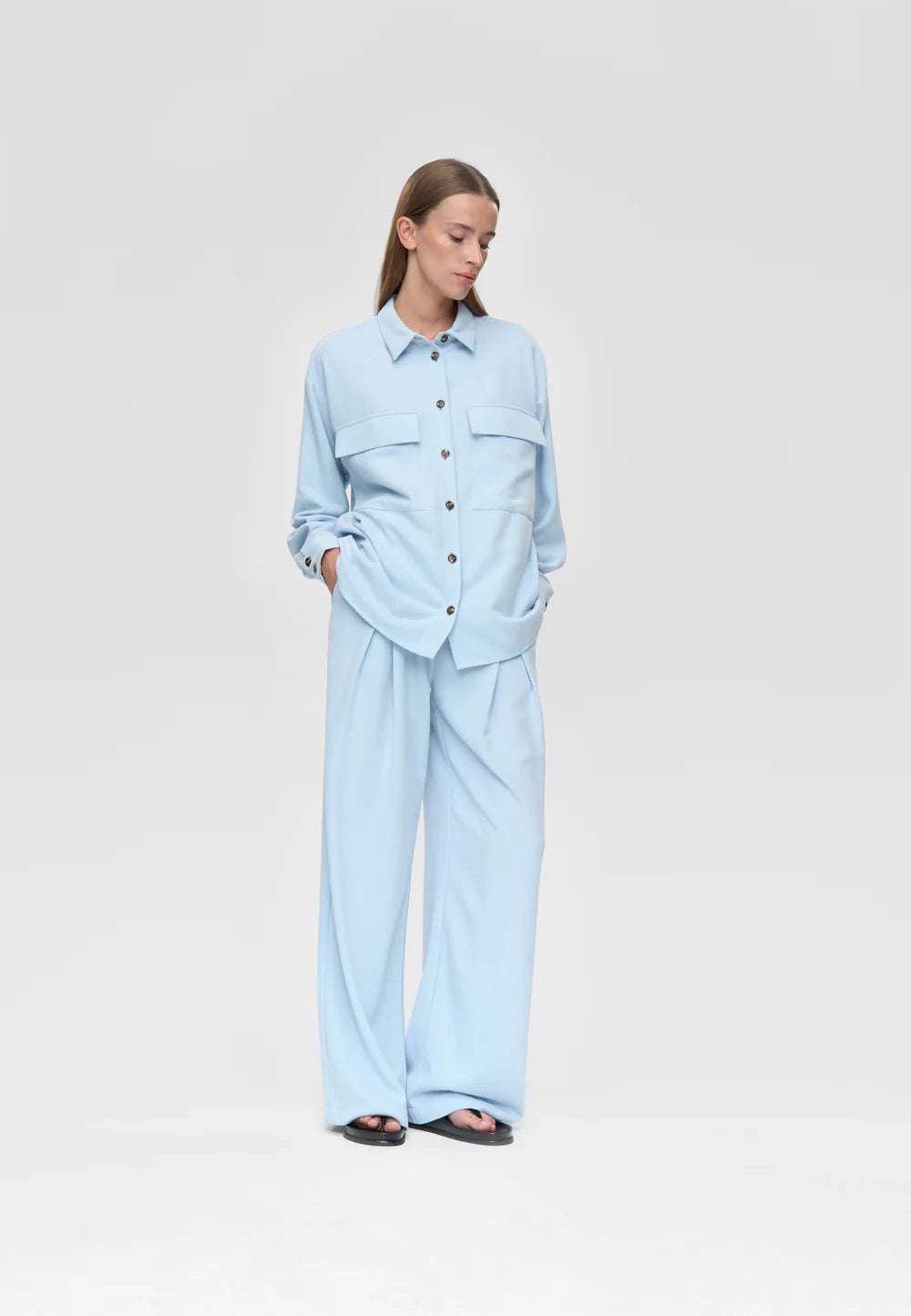 Gunli Pants - Cashmere Blue