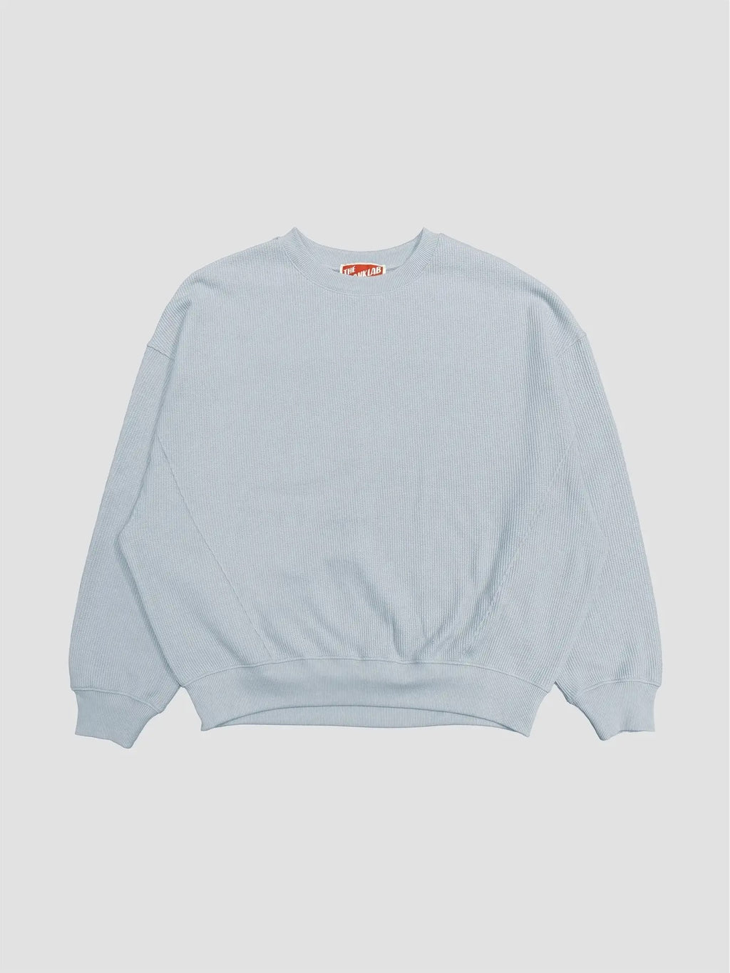 Oversized Waffle Knit Drop Shoulder Sweatshirt AAD108-TML