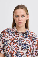 Zasha Short Sleeve Shirt - Folklore Flower