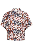 Zasha Short Sleeve Shirt - Folklore Flower