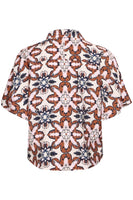 Zasha Short Sleeve Shirt - Folklore Flower